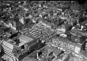 Mannheim, Markt und Altes Rathaus