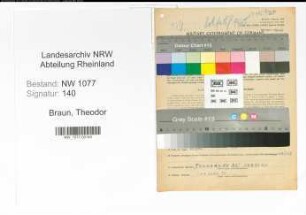 Entnazifizierung Theodor Braun , geb. 25.02.1907 (Polizist)