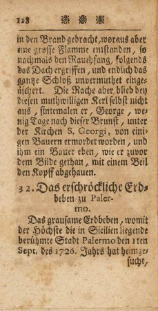 32. Das erschröckliche Erdbeben zu Palermo