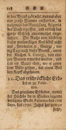 32. Das erschröckliche Erdbeben zu Palermo