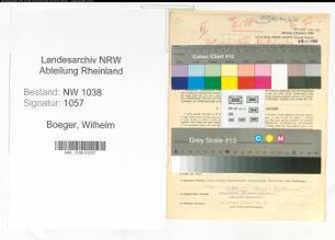 Entnazifizierung Wilhelm Boeger , geb. 18.05.1893 (Anwalt)