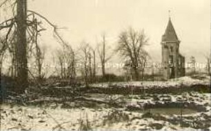 Zerstörte Kirche? (Belgien?)