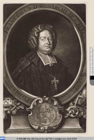 Lothar Franz Bischof von Bamberg