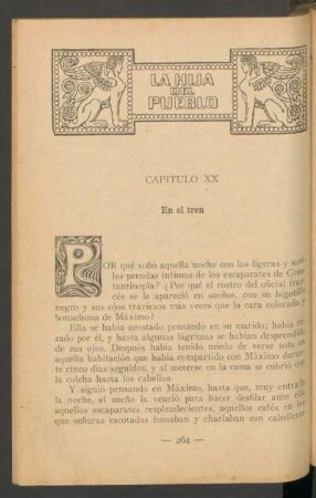 Capítulo XX - En el tren