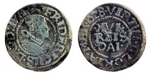 1/16 Taler, Hzgl. Schleswig-Holstein-Gottorpische Linie, Friedrich III. (1616 - 1659)