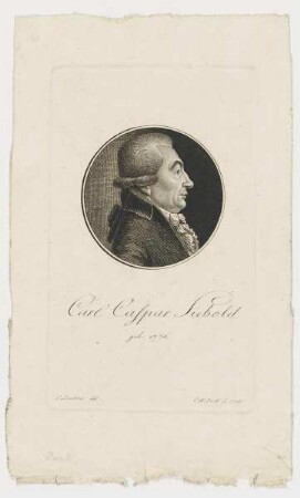 Bildnis des Carl Caspar Siebold