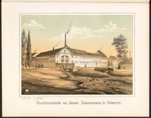 Maschinenfabrik von Johann Zimmermann in Chemnitz
