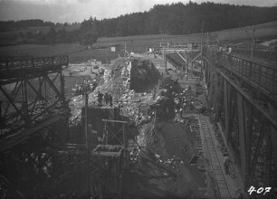 Umbau Eisenbahnbrücke Steinbach bei Kachlet/Donau