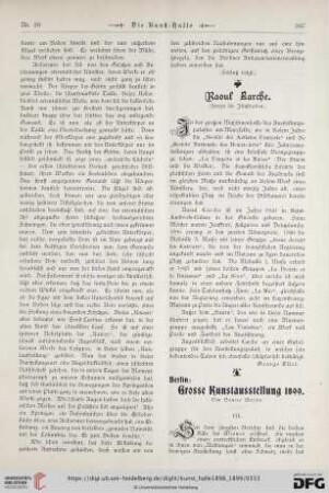 4: Berlin: Grosse Kunstausstellung 1899, [3]