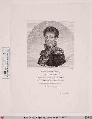 Bildnis Lazare-Nicolas-Marguerite Carnot (1815 comte)