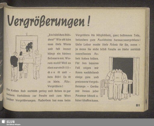 Vergrößerungen!