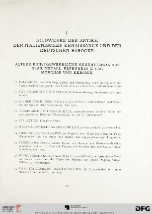 Antiquitäten (Nr. 48-196)
