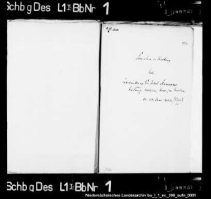 Lehnsmutung durch Graf Jobst Hermann zu Holstein-Schaumburg bei Bischof Franz Wilhelm von Minden