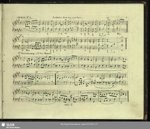 Choral No. 4: Liebster Jesu wir sind hier