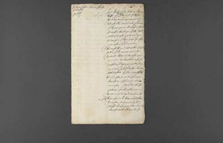 Interzessionsschreiben Herzog Eberhards III. von Württemberg an Fürst Johann Kasimir von Anhalt-Dessau in der Erbschaftsangelegenheit des Paul Weiderlin.