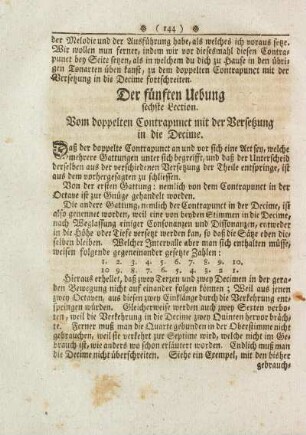 Sechste Lection