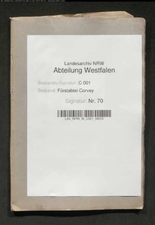 Reichstagsberichte (Gesandter Karg von Bebenburg)