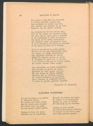 Saludo campero