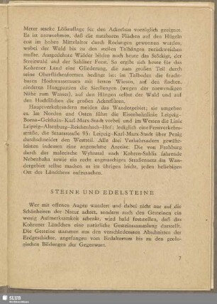 Steine und Edelsteine