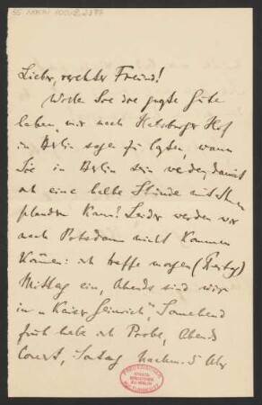 Brief an Karl Klindworth : 10.12.1896