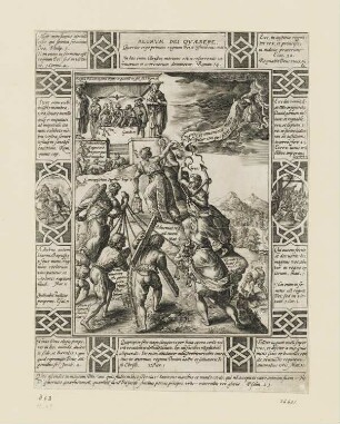 Regnum Dei quaerere, Blatt 6 der Folge "Allegorie des christlichen Glaubens"