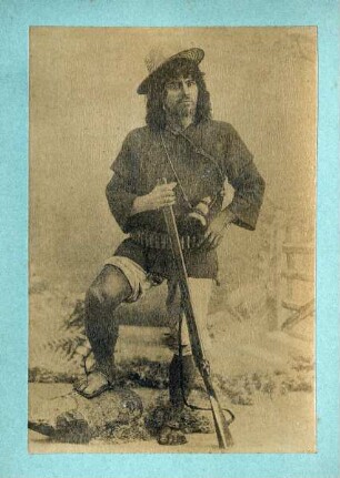 Jäger mit Gewehr