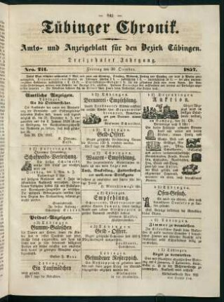 841-848, 29. Oktober (Nr. 211) - 31. Oktober (Nr. 212)