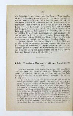 § 35. Napoleon Bonaparte bis zur Kaiserwürde (1804)