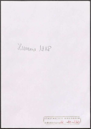 Humme, A[& ] A[& ], Nunspeet an Wichert