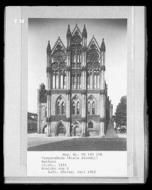 Rathaus, Tangermünde