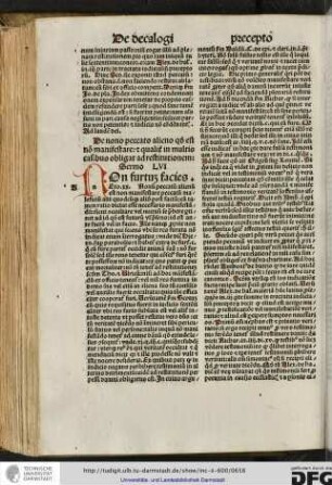 De nono peccato alieno quod est non manifestare et qualiter in multis casibus oblugat ad restitutionem.