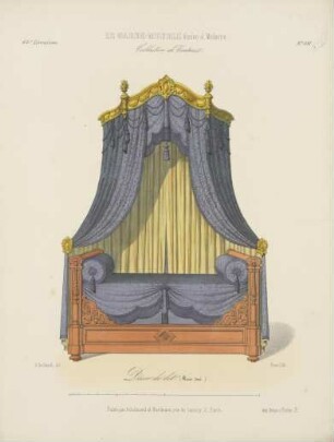 "Décor de lit", aus: Le Garde-meuble