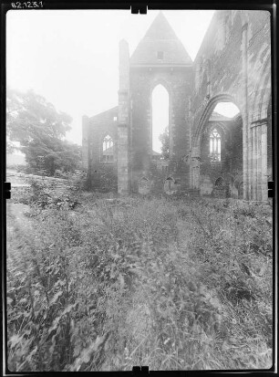 Erfurt. Ruine der Barfüßerkirche