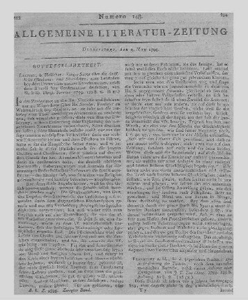 [Krebs, K. J.]: Die Geburtsfeyer oder Undank und Versöhnung. Schauspiel in 5 Aufz. Breslau, Hirschberg, Lissa: Korn 1796