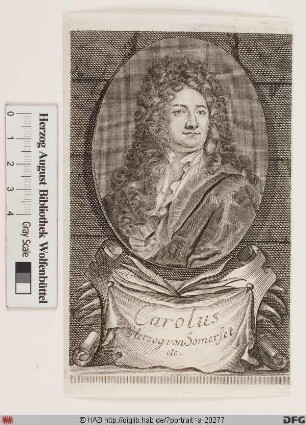 Bildnis Charles Seymour, 1678 6. Duke of Somerset