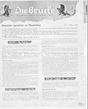 Mitteilungsblatt für deutsche Kriegsgefangene in England