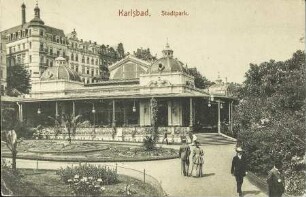 Karlsbad. Stadtpark.