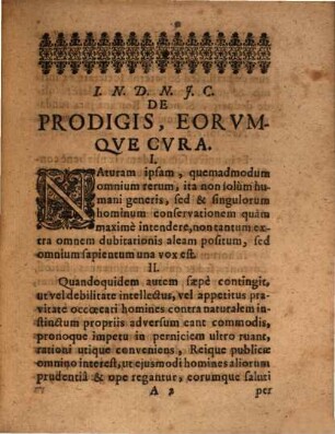 Dissertatio Iuridica De Prodigis Eorumque Cura
