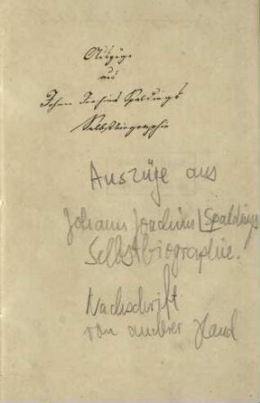 Selbstbiographie