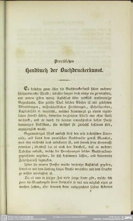 Practisches Handbuch der Buchdruckerkunst