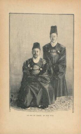 Le roi de Corée et son fils
