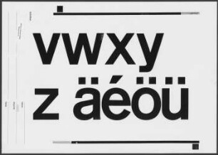 Akzidenz Grotesk Schmal Halbfett Plakadur 20 cic