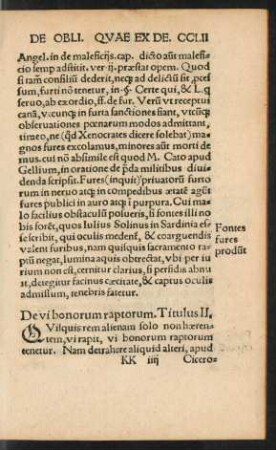De vi bonorum raptorum. Titulus II.