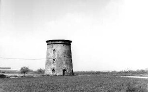 Bennewitz-Grubnitz. Blick zum Turmholländer