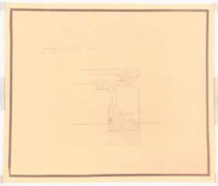 Garten Frank, Berlin-Dahlem: Gartenplan Vorgarten 1:100