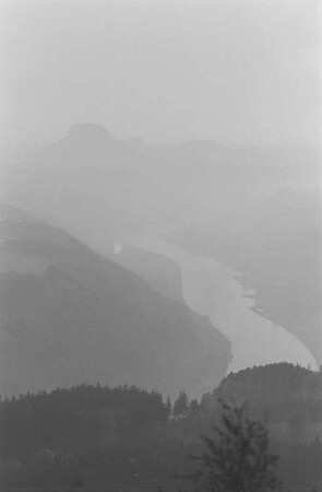Blick ins Elbtal
