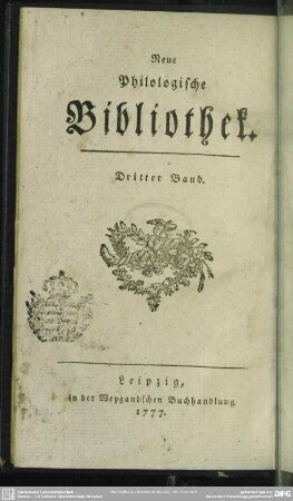 3.1778: Neue philologische Bibliothek