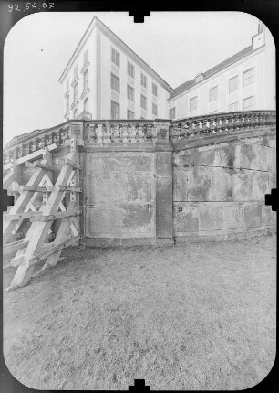 Schloss Moritzburg, Freitreppe