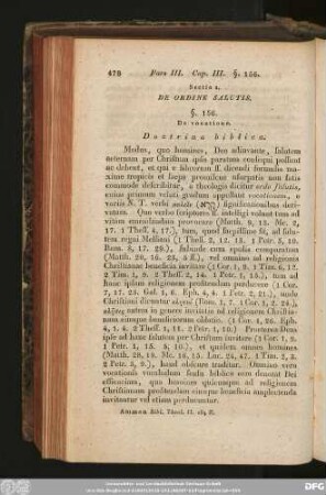 Sectio 2. De Ordine Salutis.