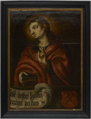 Gemälde einer Heiligen